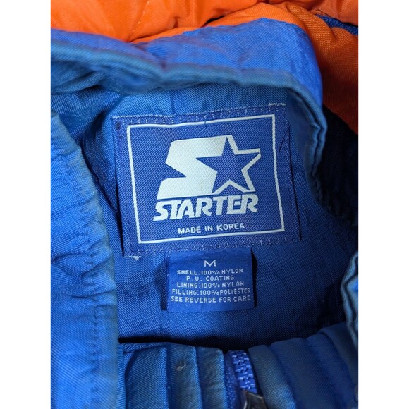 Vintage 90's Starter NCAA Florida Gators Mens Jacket Medium Zip Hoodie Logo - Picture 4 of 13